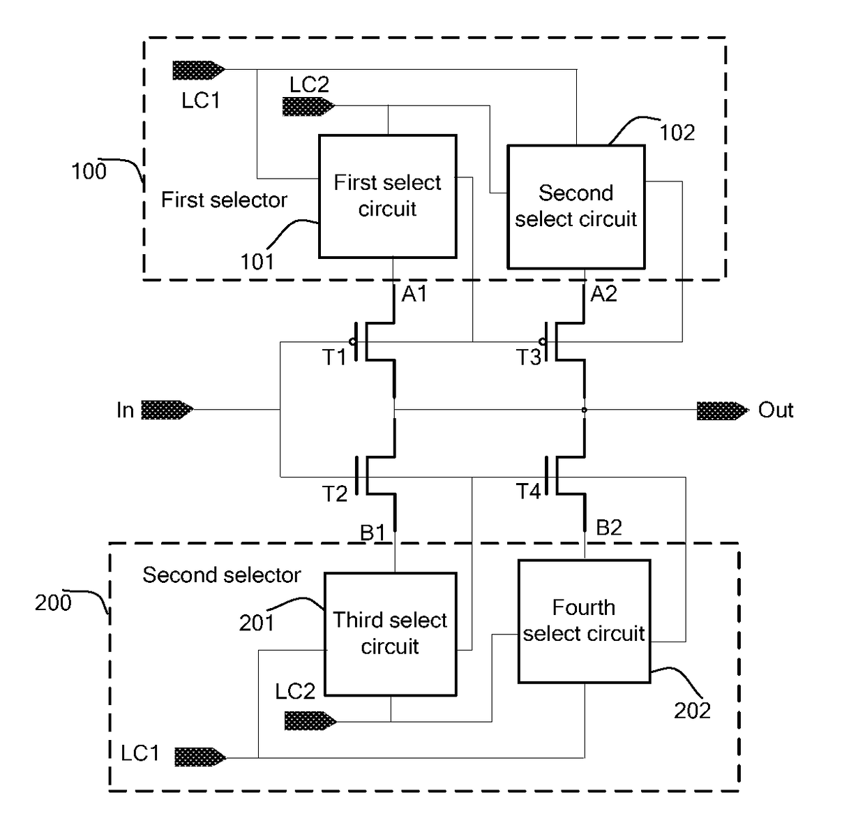 CMOS inverter and electronic device using the CMOS inverter