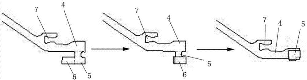 Auxiliary blade for rotary-type electric shaver