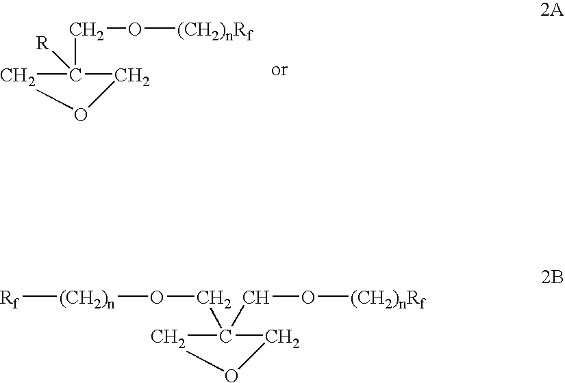 Polymeric surfactants derived from cyclic monomers having pendant fluorinated carbon groups