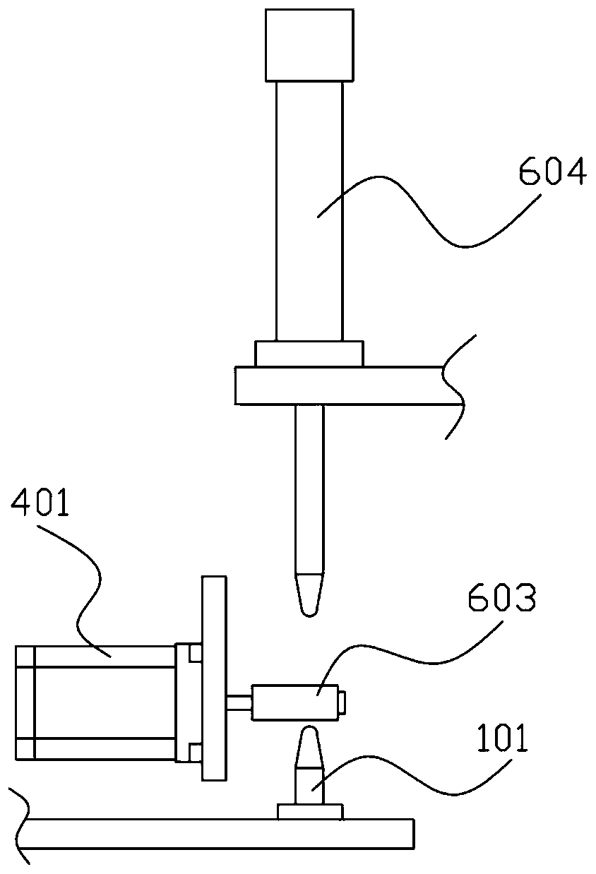 Automatic installation system for transformer magnetic ring shell