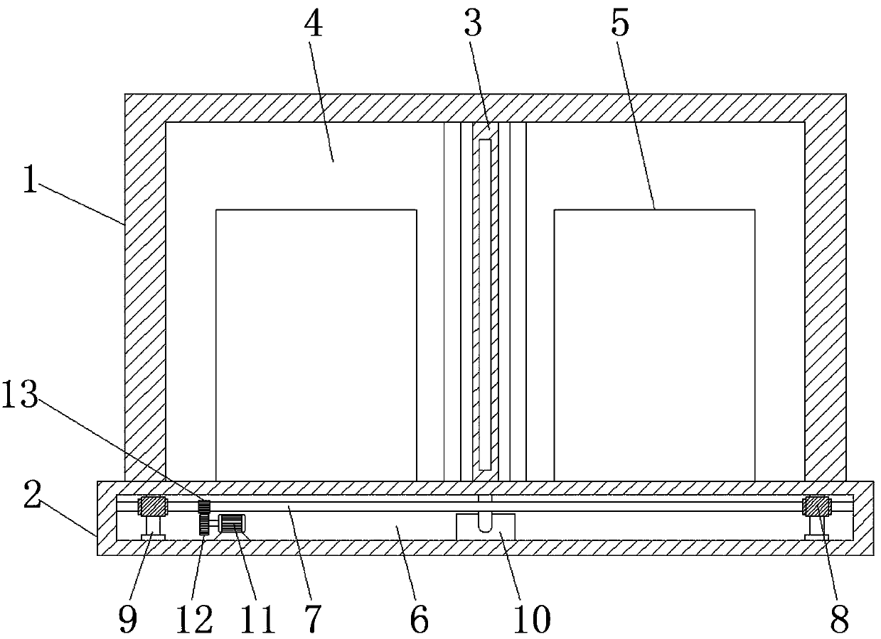 Efficient box-type transformer cooling device