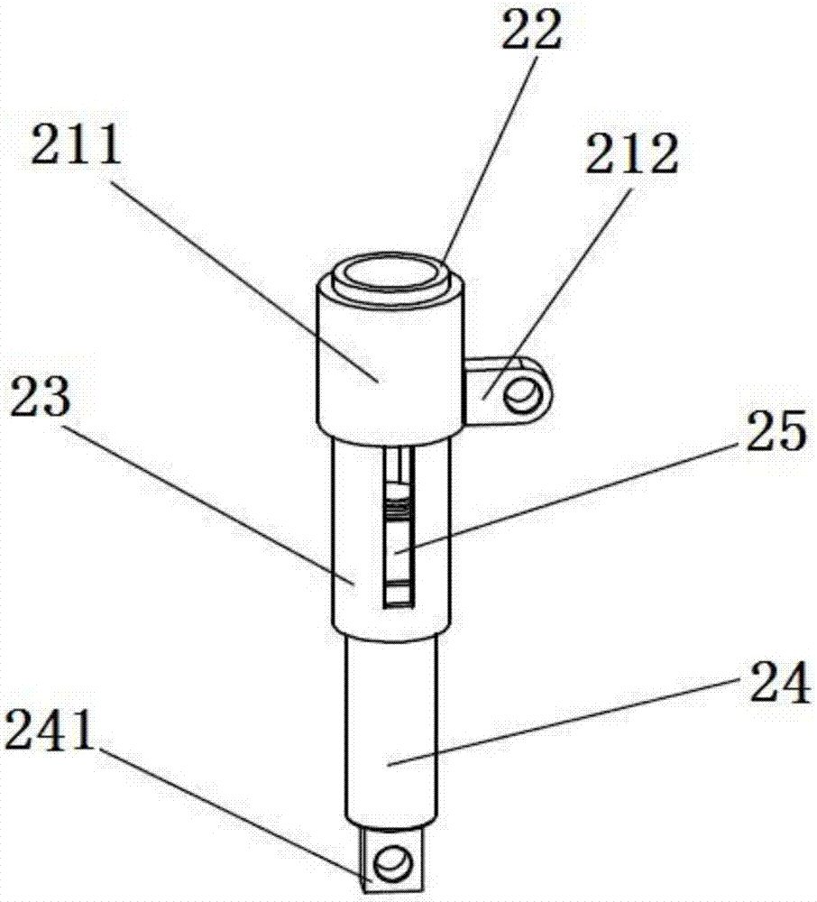 A hook self-locking device