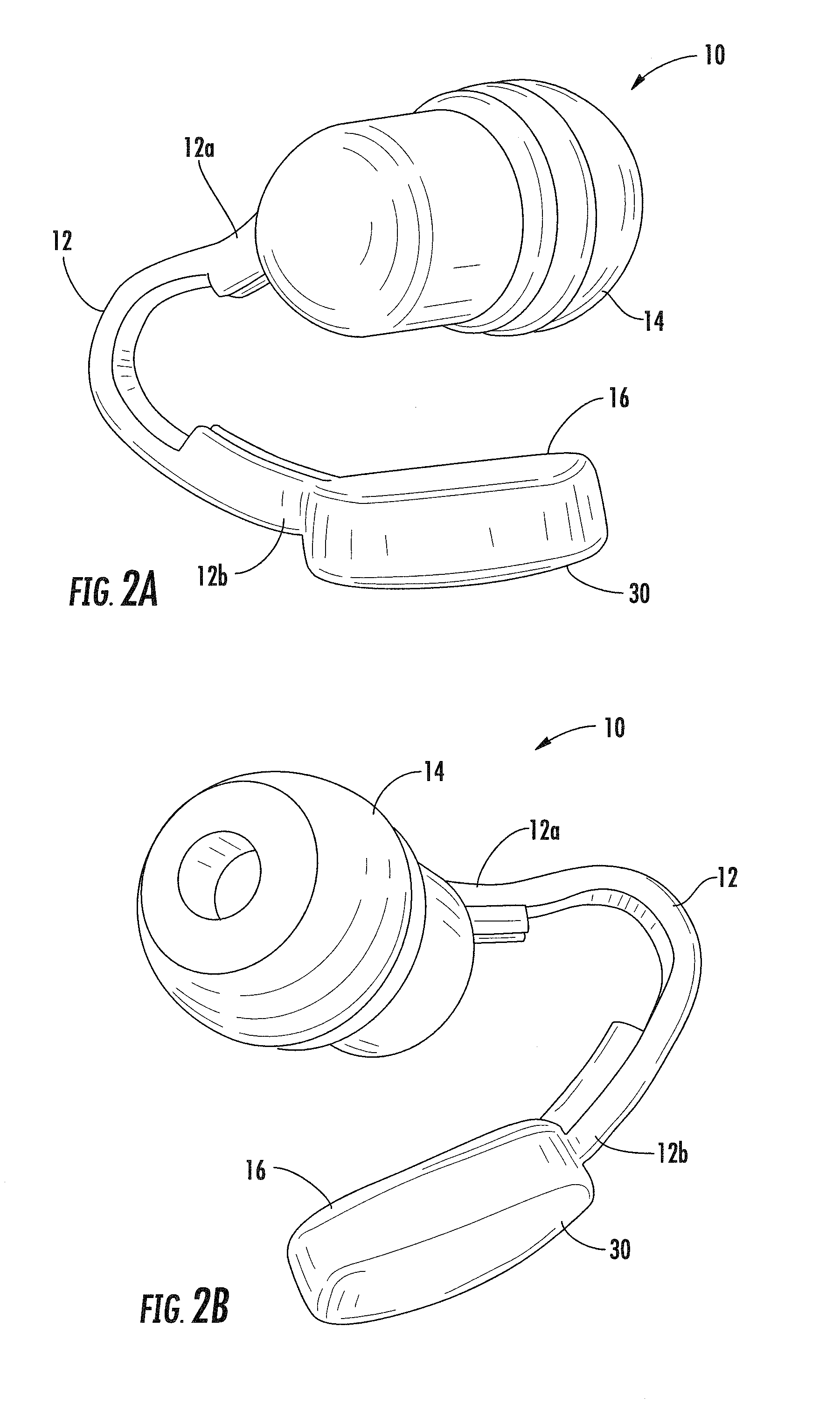 Physiological Monitoring Devices Having Sensing Elements Decoupled from Body Motion