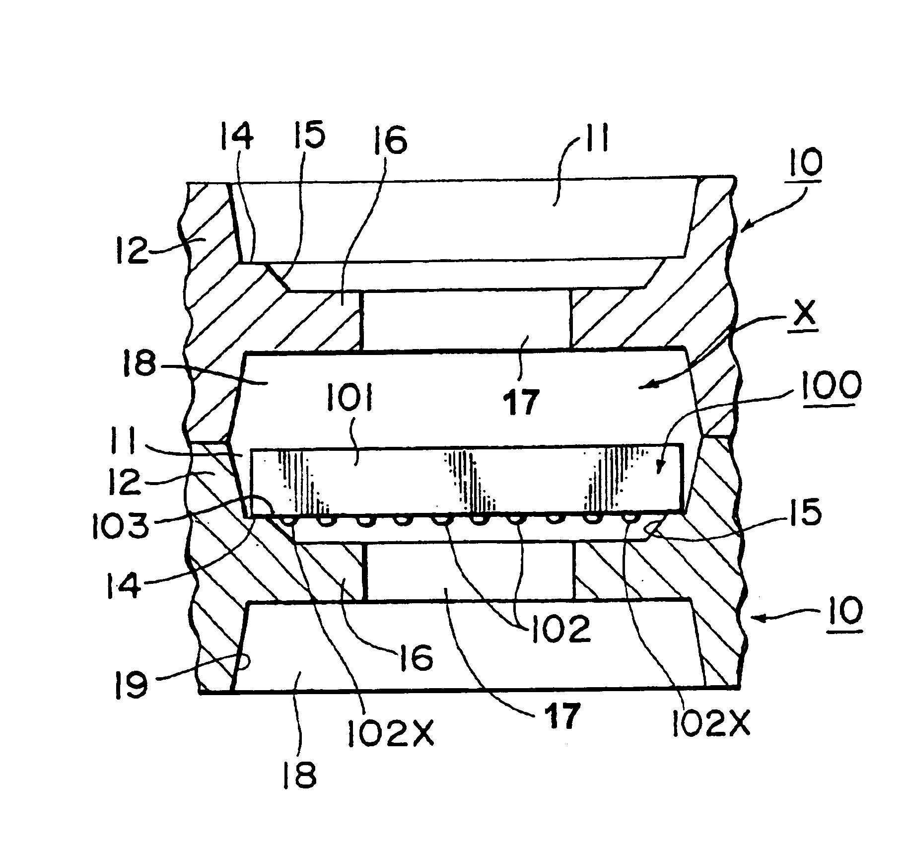 Tray for electronic components