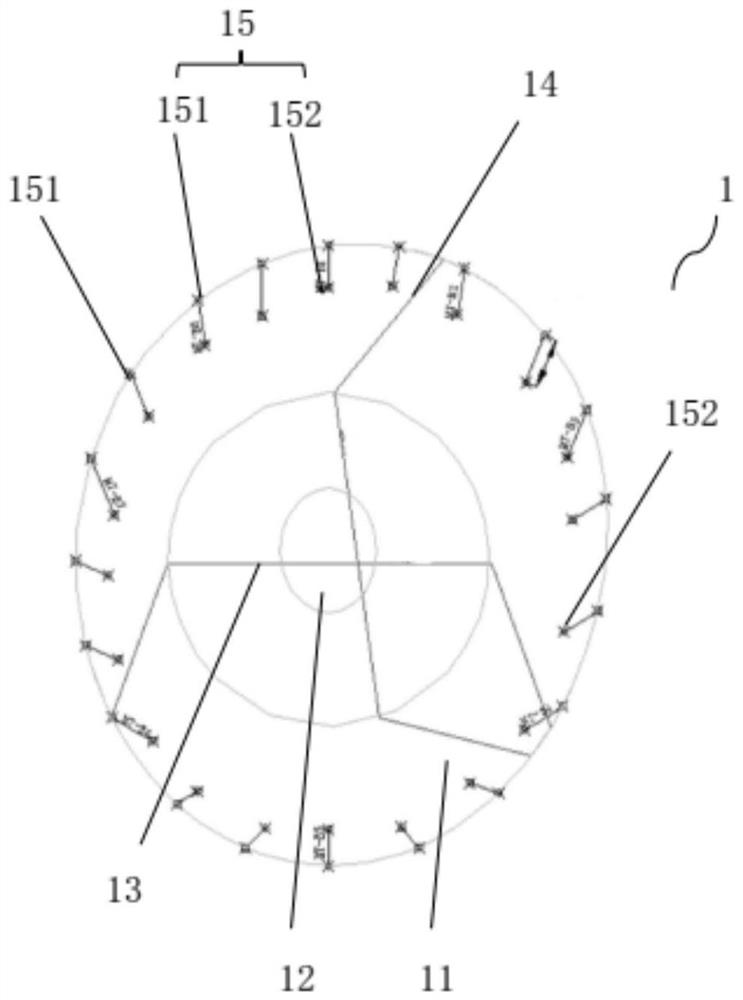 A method for realizing no-residue hoisting of anchor platform