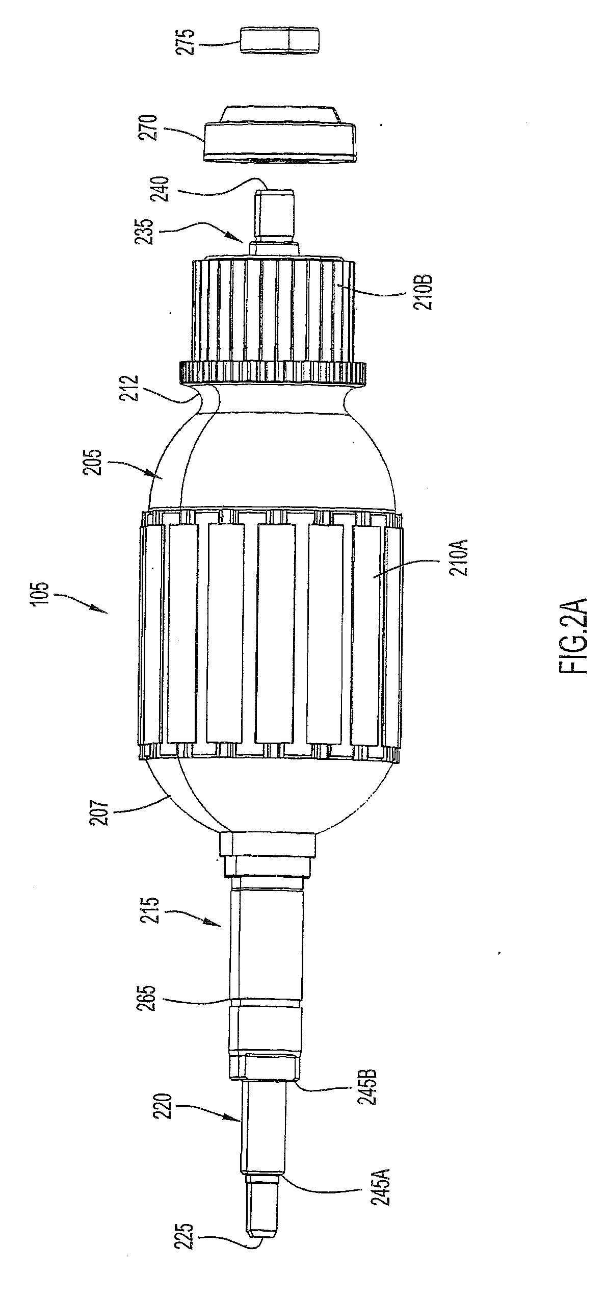 Airfolw arrangement for a power tool