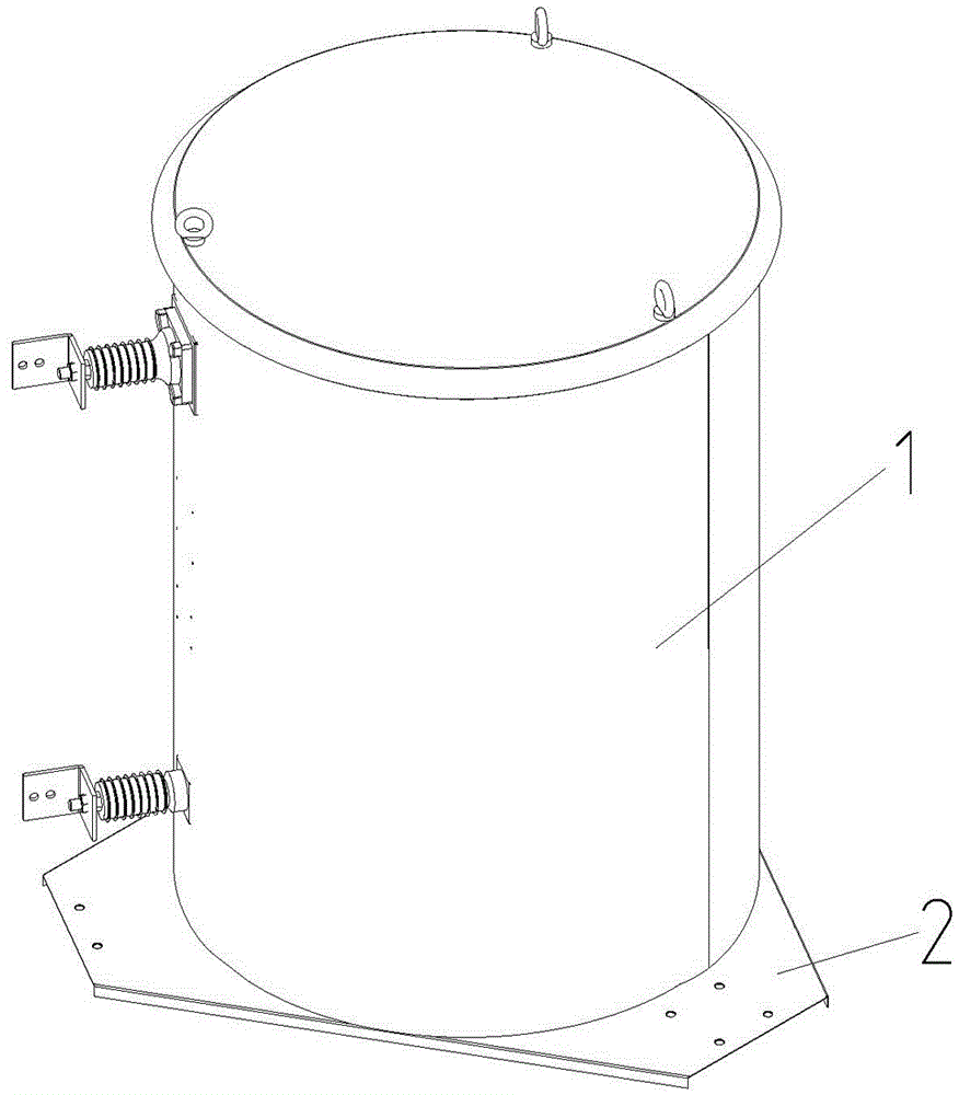 Shakeproof structure of starting resistor