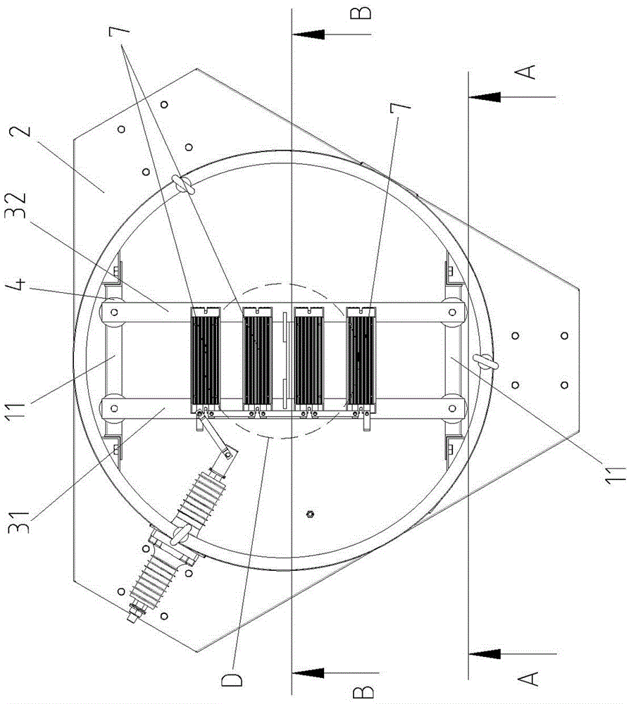 Shakeproof structure of starting resistor