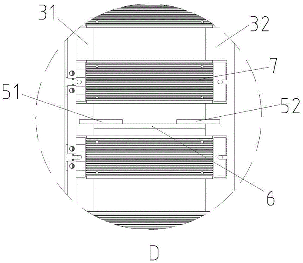 Shakeproof structure of starting resistor