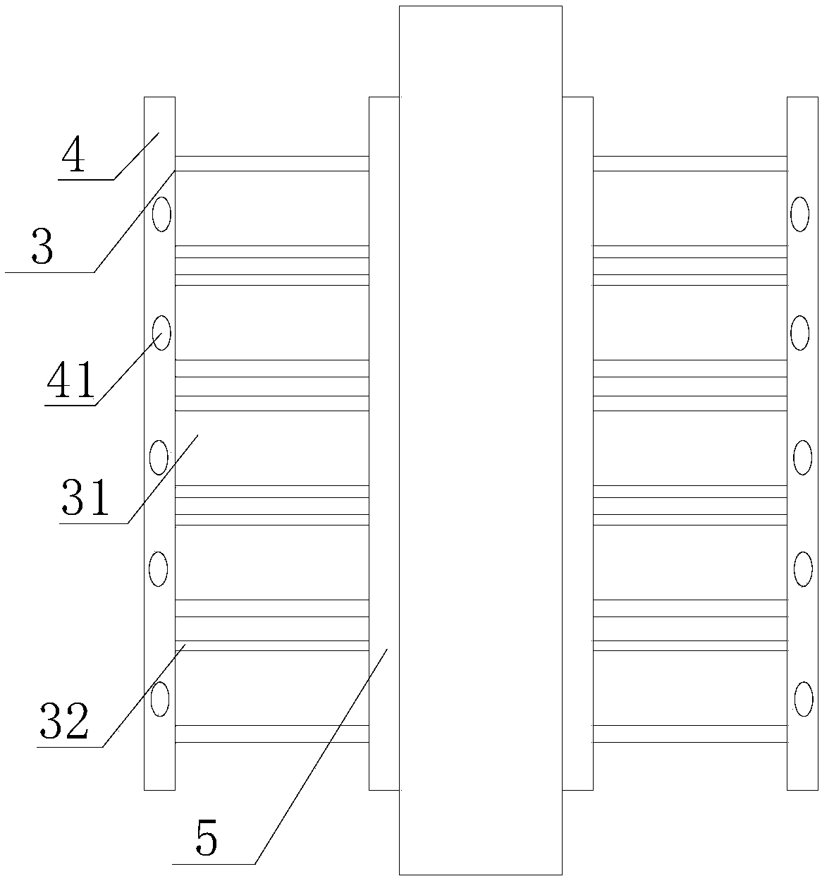 Movable trademark display shelf