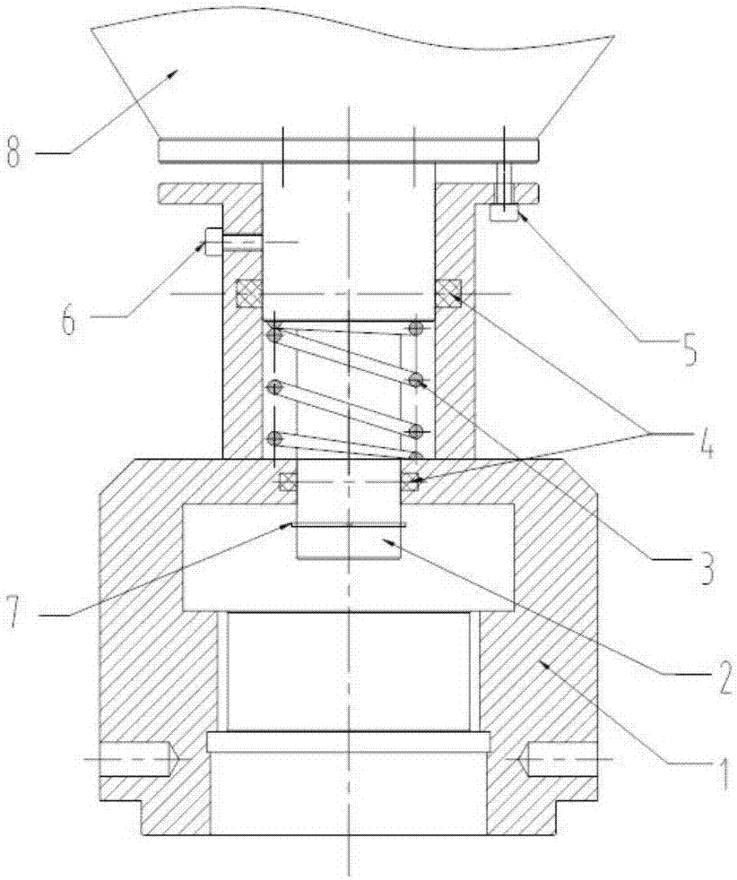 Large-caliber optical part elastic chucking tool and method for numerical-control grinding and polishing