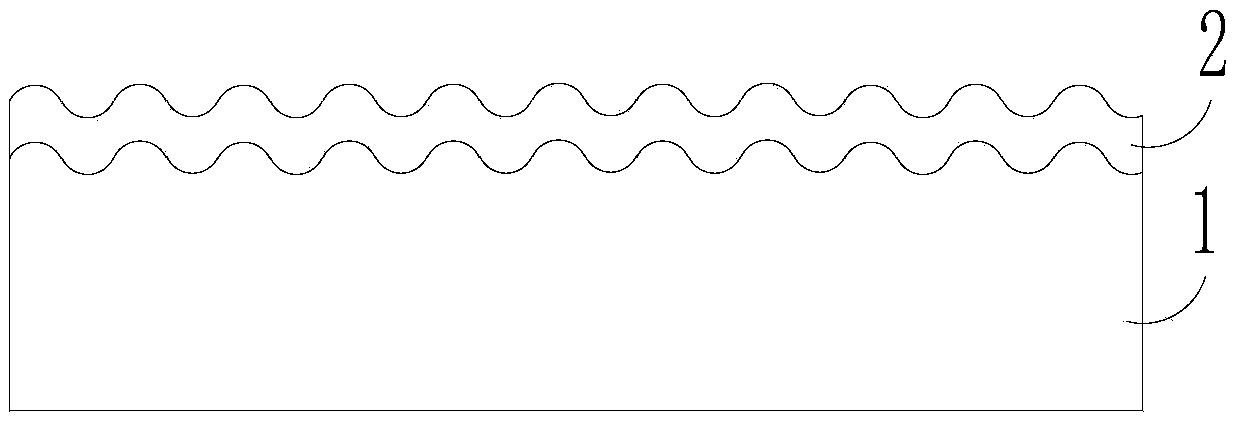 Double-layer strain matrix and stretchable electronic device