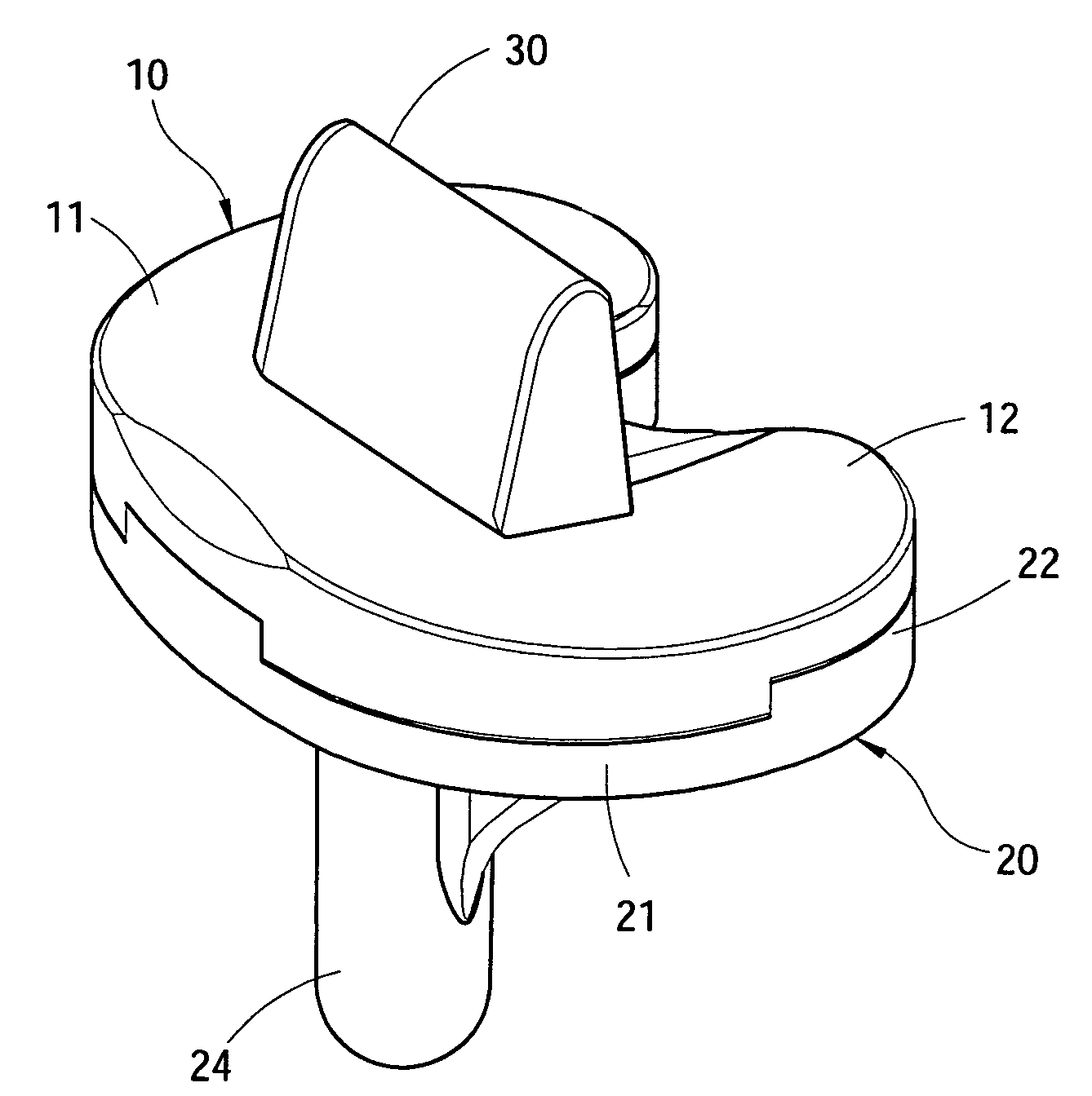 Knee joint prosthesis