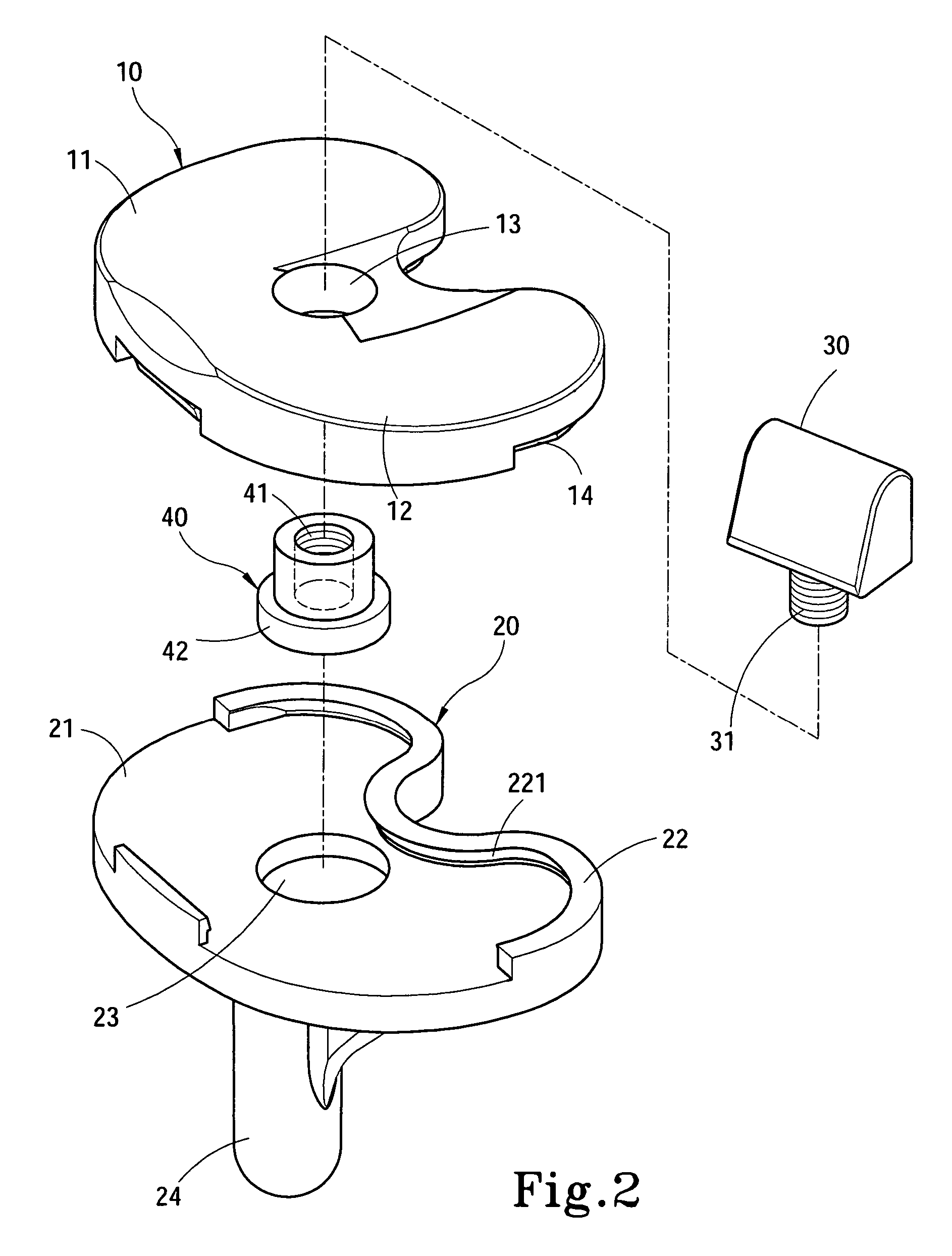 Knee joint prosthesis