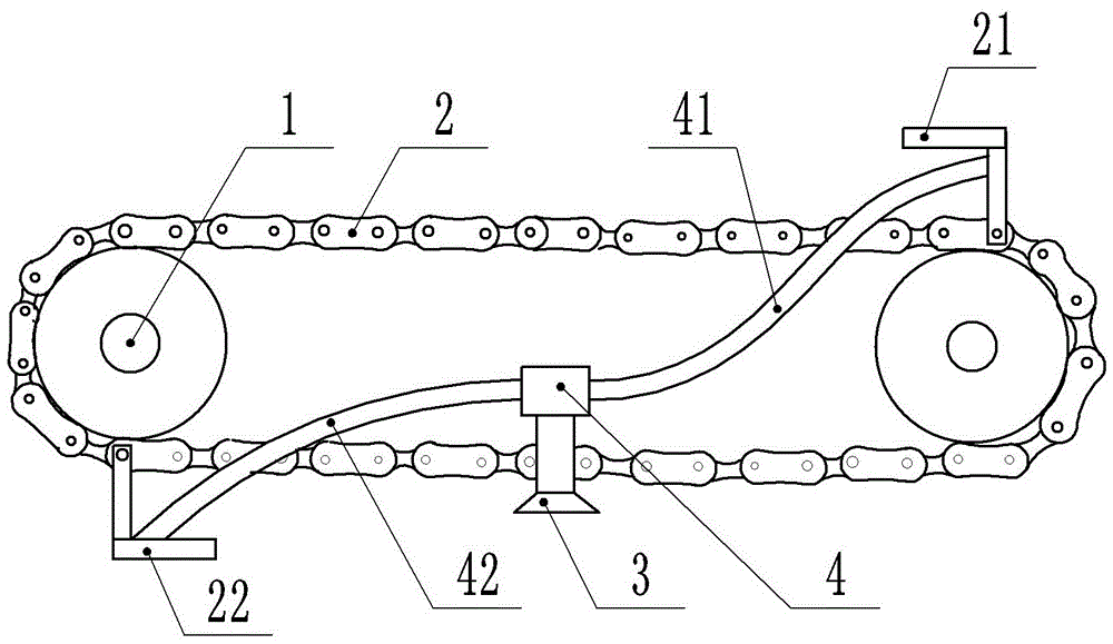 Paper feeding device of die cutting machine