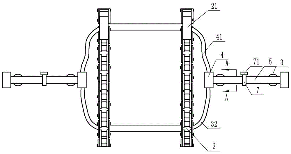 Paper feeding device of die cutting machine