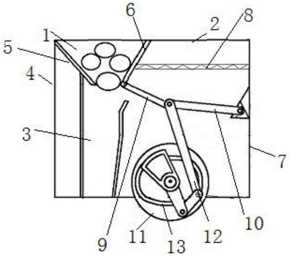 Lily bulb sowing vehicle and seeder thereof