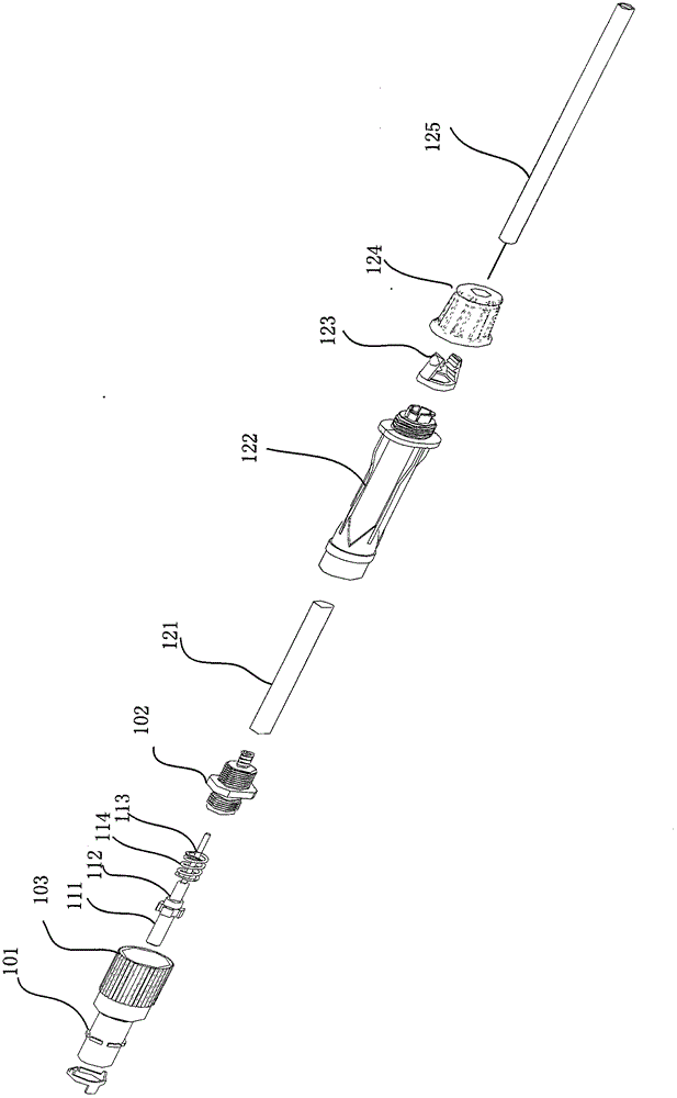 General-purpose optical fiber connector