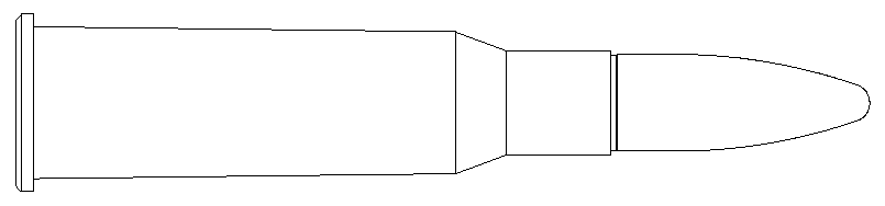 Telescopic pipe type bullet supply guide mechanism and method