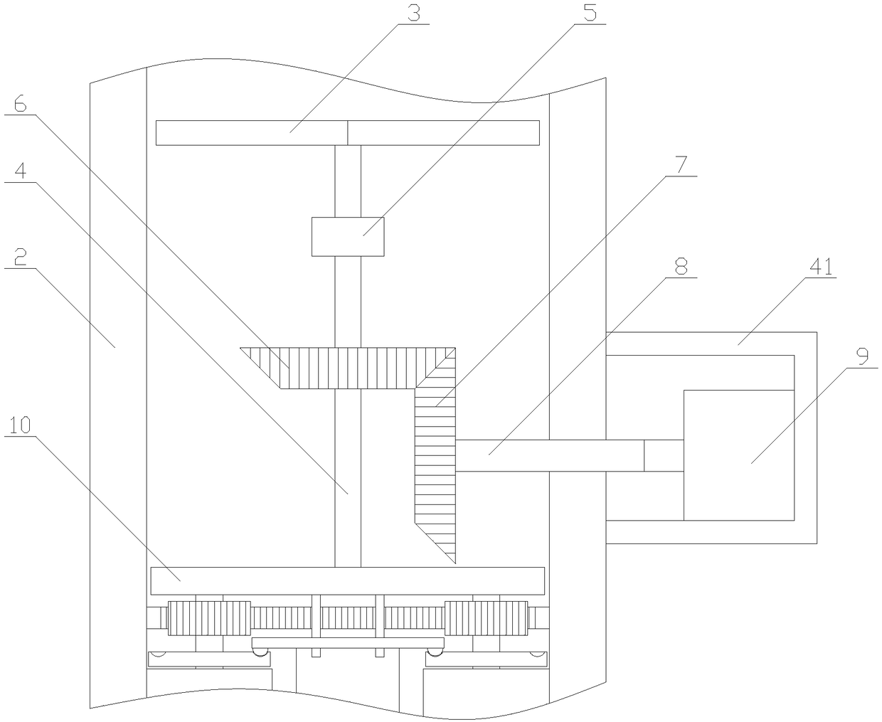 Water collecting device for green buildings