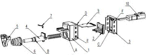 DC button switch having dustproof function and potentiometer output