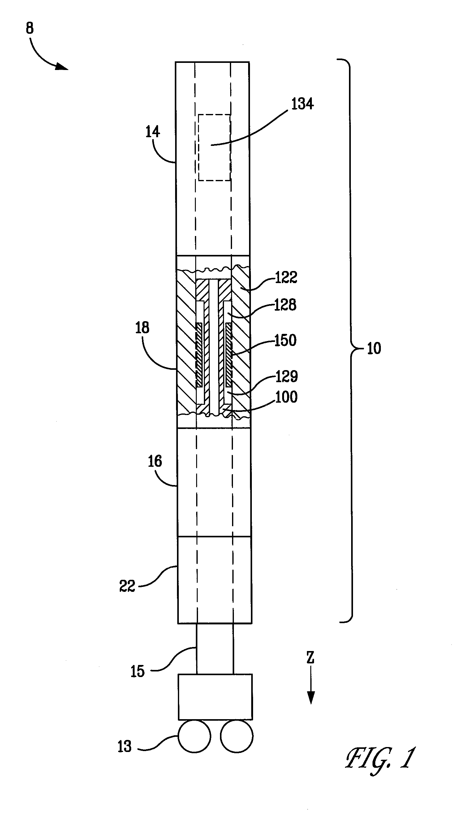 System and method for damping vibration in a drill string using a magnetorheological damper