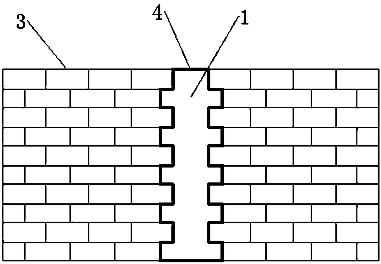 Plastering-free building wall construction technology