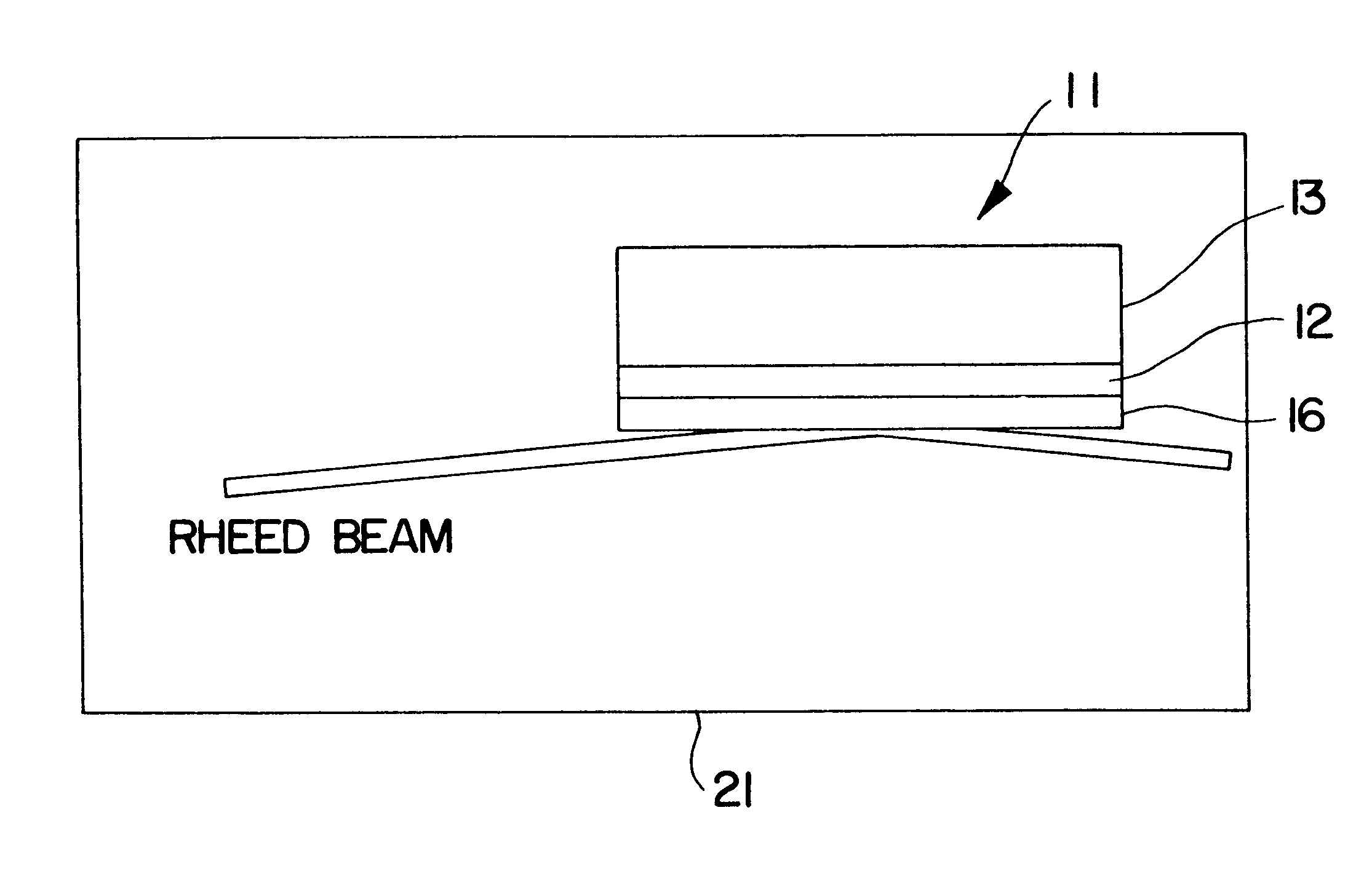 Thin films having rock-salt-like structure deposited on amorphous surfaces