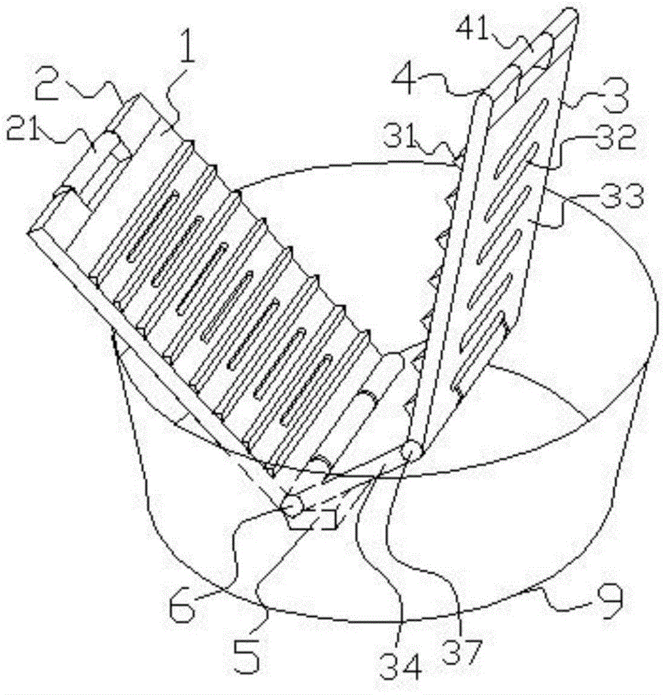 A manual washing machine