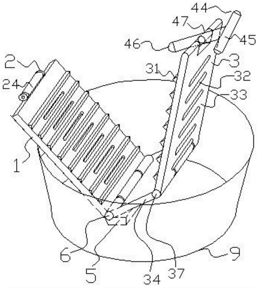 A manual washing machine