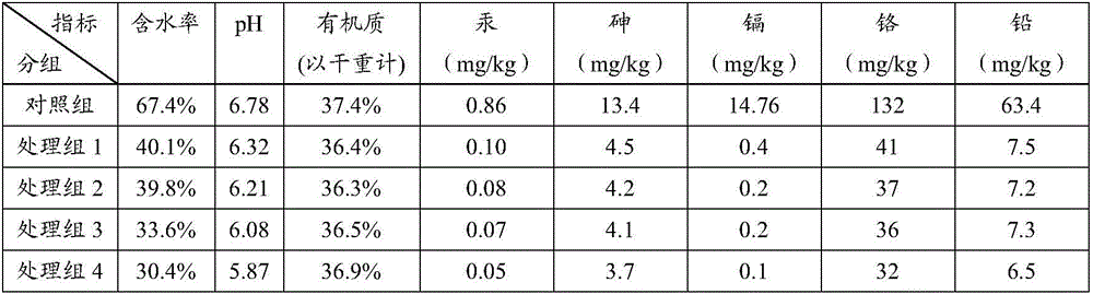 Composition or composite bacterium agent for treating sludge