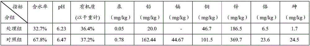 Composition or composite bacterium agent for treating sludge