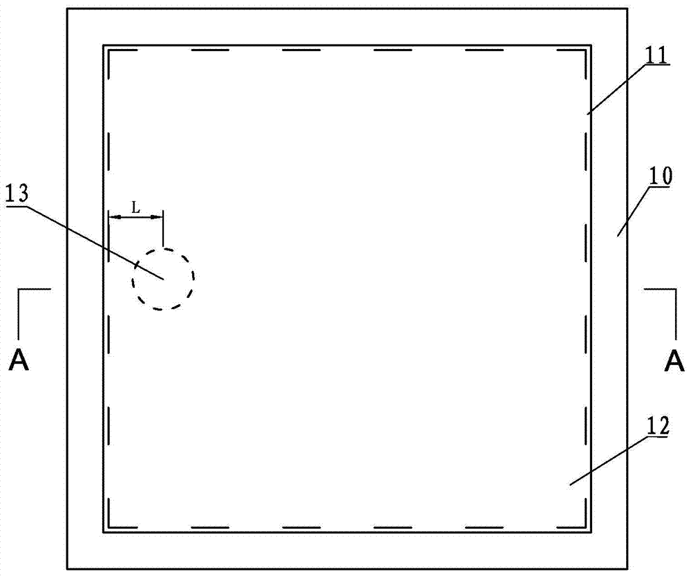 Felt for vacuum insulation panel, method for producing same, and vacuum insulation panel using same