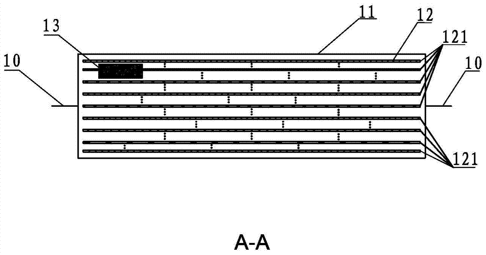 Felt for vacuum insulation panel, method for producing same, and vacuum insulation panel using same