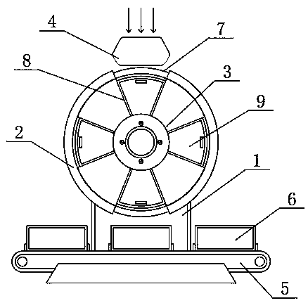 Mechanical automatic feeding mechanism