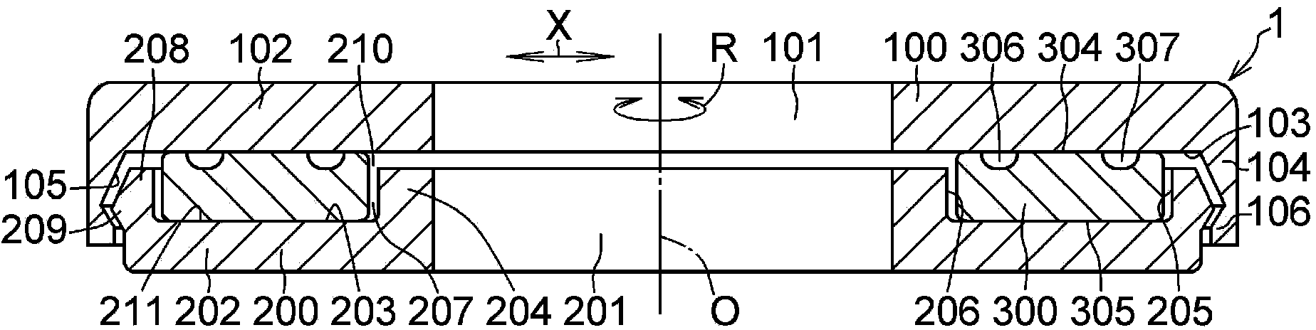 Thrust sliding bearing