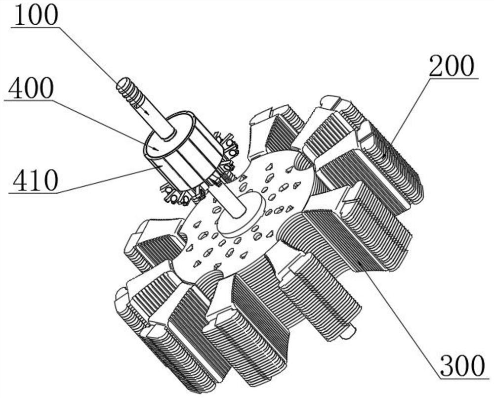 Submersible pump motor rotor