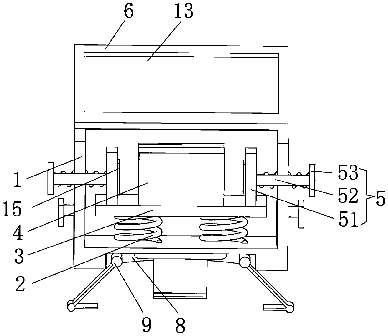 Anti-drone fixing device