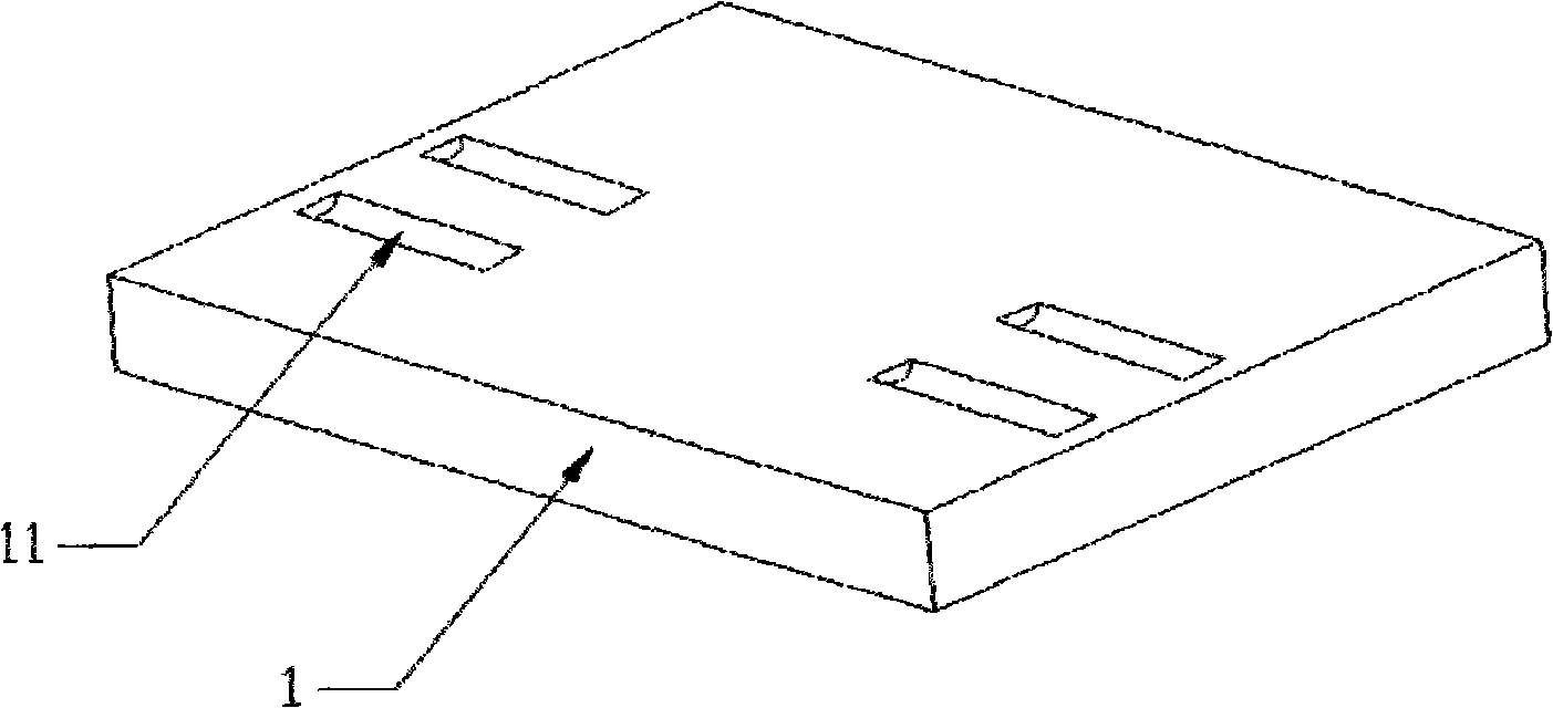 Cylindrical electric core flat angle pressing clamp