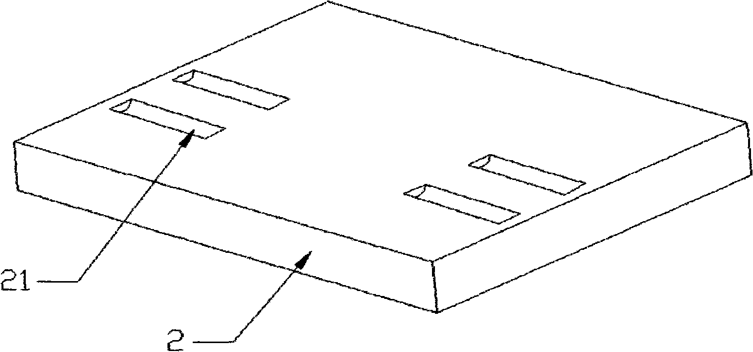 Cylindrical electric core flat angle pressing clamp