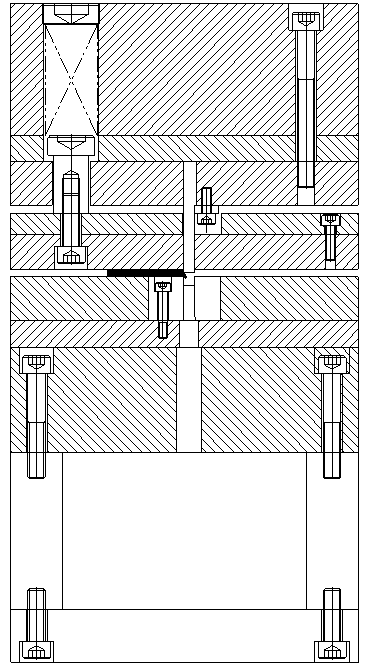 Novel process for blanking of arc-shaped part of component