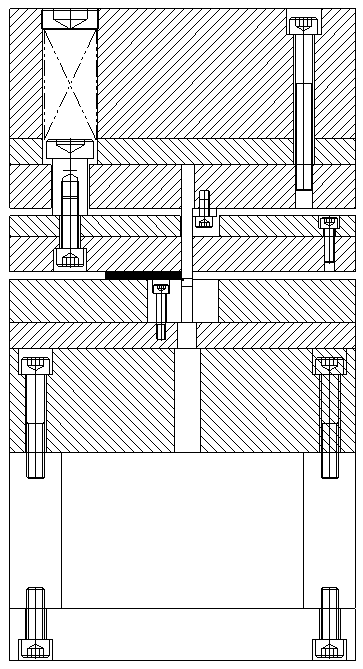 Novel process for blanking of arc-shaped part of component