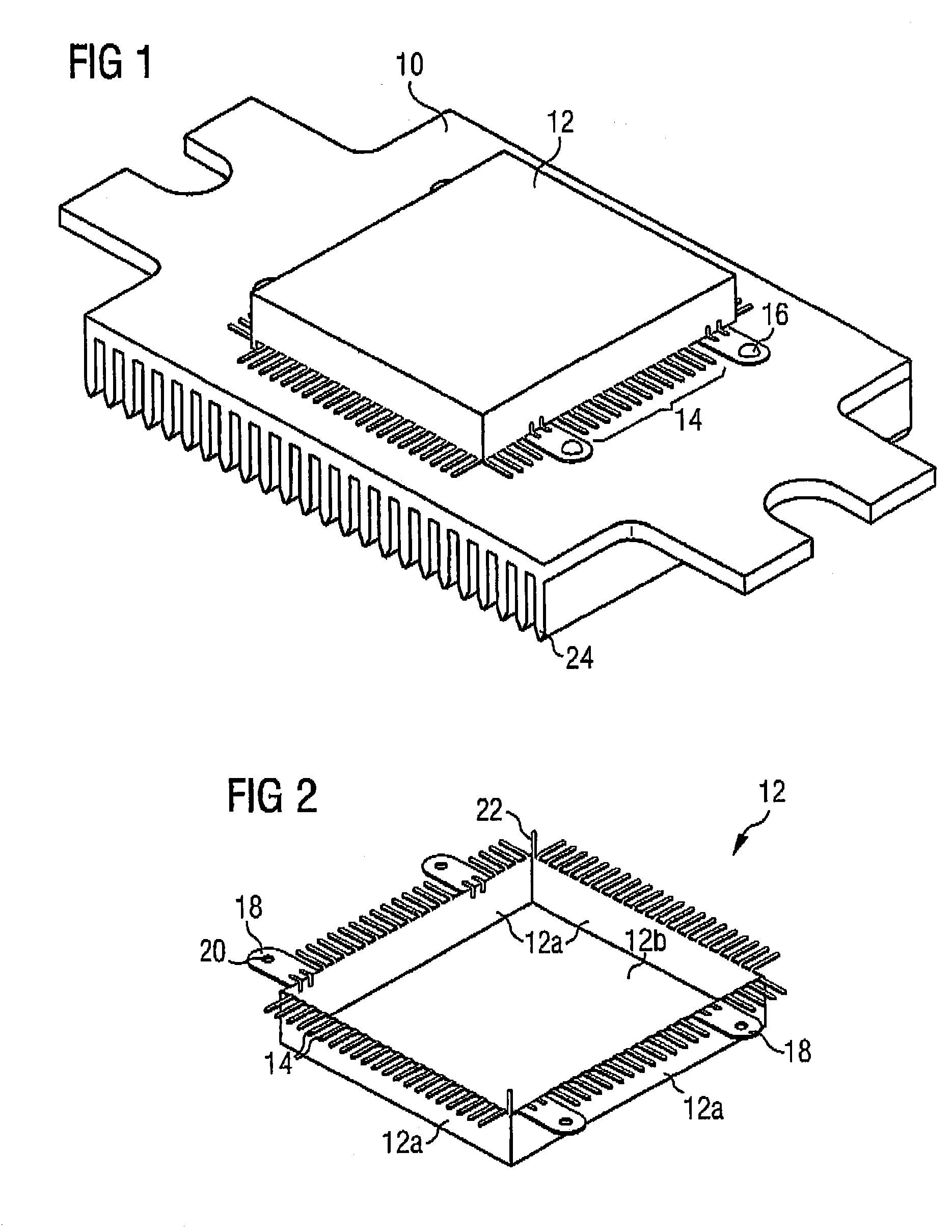 EMC shield and housing for electronic components