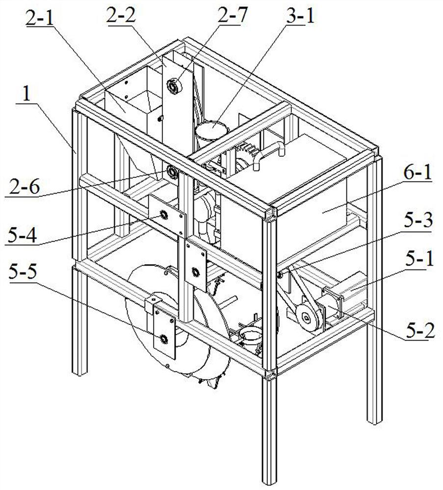 A positive bud seeding device for garlic planting