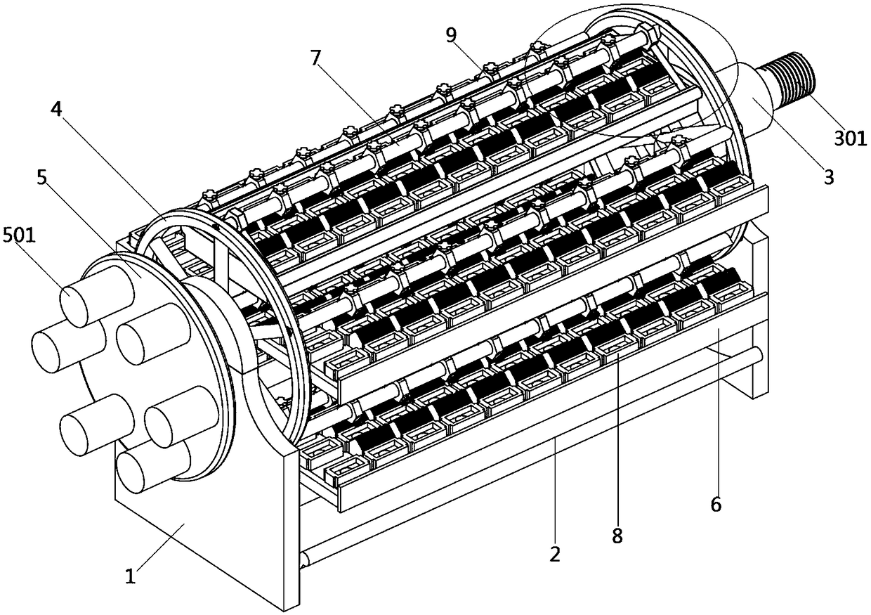 Vegetable breeding device