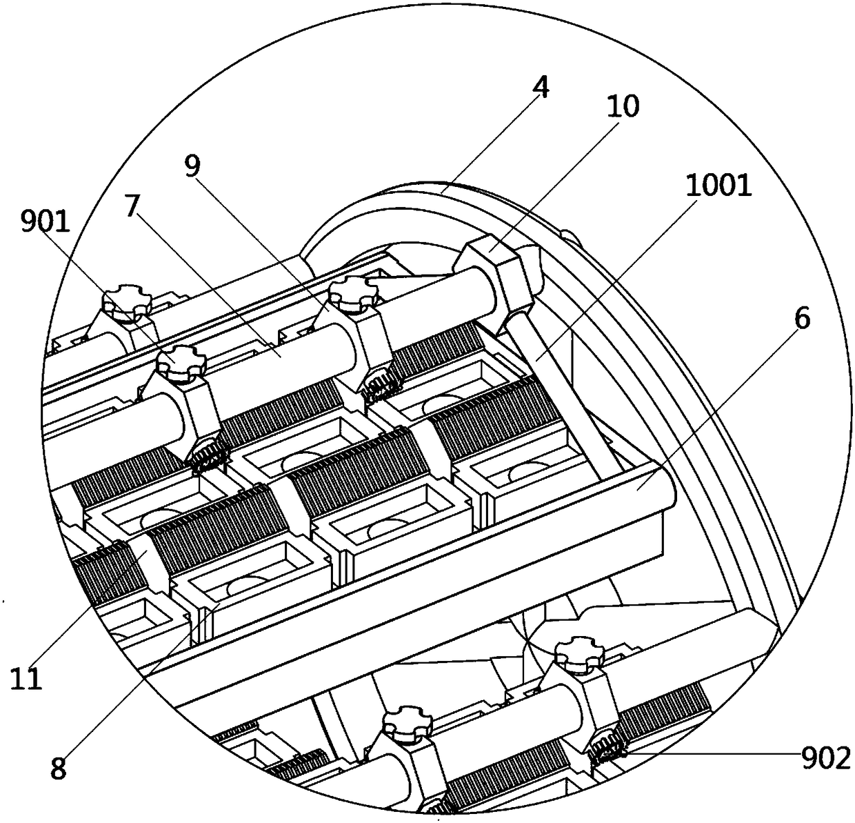 Vegetable breeding device