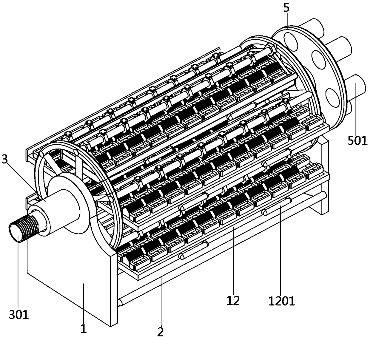 Vegetable breeding device