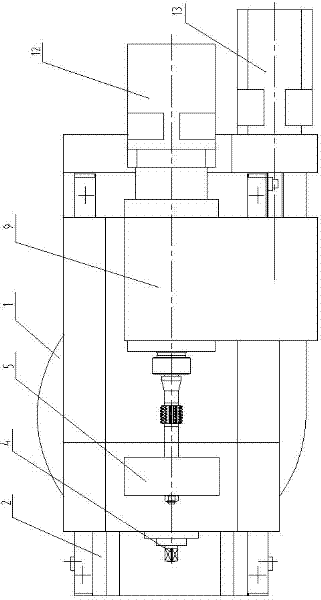 Knife holder of machine tool