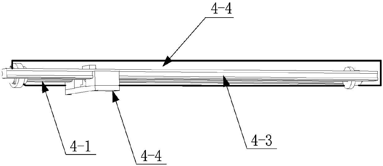 Three-degree-of-freedom conversion system and method for different signal antennas in vacuum environment