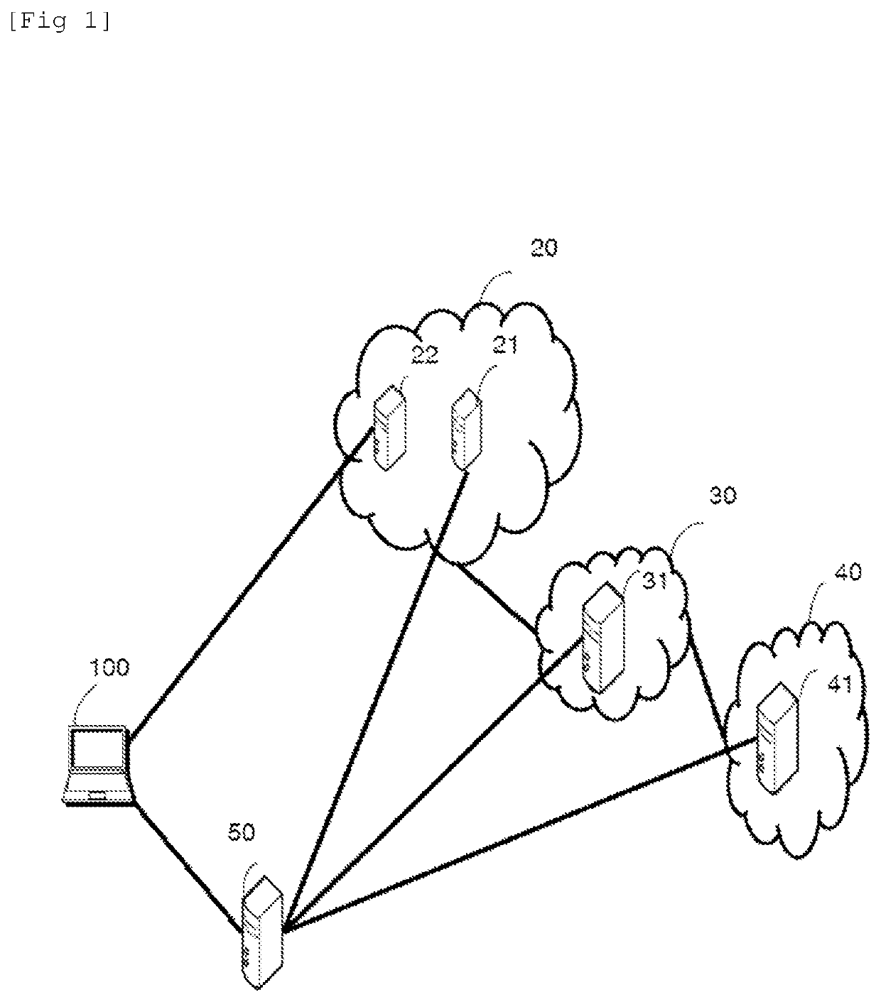 Method for determining a delegation chain associated with a domain name resolution in a communication network